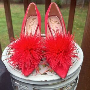 Sam Edelman Red Heels 7.5